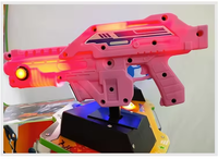 Nouvelle machine de jeu de tir à double pistolet avec écran vidéo de simulation, à monnayeur, pour la vente en gros