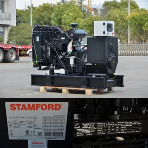 カミンズスタンフォード発電機を備えた75kvaスーパーサイレント発電機75kvaエンクロージャー発電機セット60kw