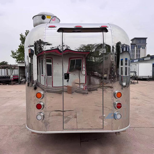 Food Truck Personalizzato in Acciaio Inox Stile Retrò con Generatore AC per Catering Mobile - Product Image 6