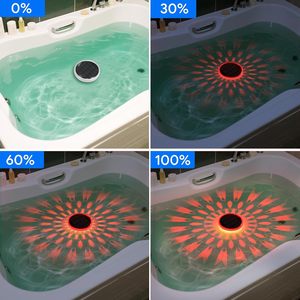Lumière flottante imperméable IP67 pour extérieur, décoration de piscine, lumières solaires LED RGB colorées pour piscine - Product Image 6