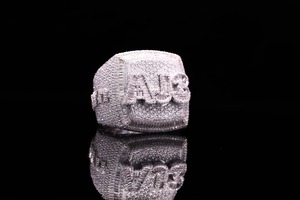 แหวนเพชรมออิสซาไนท์สไตล์คนดังแหวนเพชรมออิสซาไนท์สไตล์วินเทจ - Product Image 5