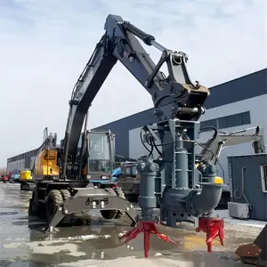 Bomba de Draga de acionamento hidráulico Bomba de Draga com cortador lateral para escavadeira