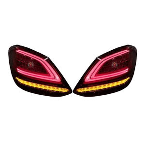 Feux arrière LED pour Mercedes-Benz Classe C 205 (2014-2018) en matériau ABS, installation facile, kit de mise à niveau - Product Image 2