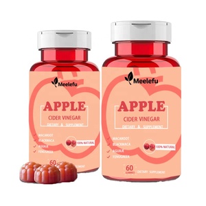 Private Label Gesundheitsergänzungsmittel Bärenförmige Vegane ACV Apfelessig-Gummibärchen - Product Image 1