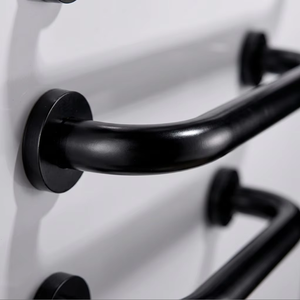 Barres d'appui murales en aluminium au design moderne <span class=keywords><strong>pour</strong></span> toilettes, <span class=keywords><strong>barre</strong></span> de sécurité <span class=keywords><strong>pour</strong></span> salle de bain et porte de <span class=keywords><strong>douche</strong></span> - Product Image 4