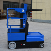 Chariot élévateur électrique Everlift ELJX0 pour allées étroites, plateforme de travail en hauteur, hauteur de levage 500 mm, pour entrepôt