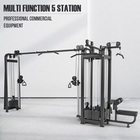 Machine professionnelle multifonctionnelle pour salle de sport et usage domestique, équipement de fitness, trainer croisé 5 stations
