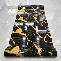 Papier peint en marbre XPE auto-adhésif avec effet d'illusion 3D, autocollant amovible pour carrelage, à coller et à décoller, pour la décoration des murs, des sols et des plafonds