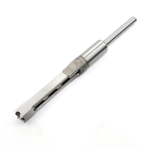 Alat pertukangan gergaji kayu, alat pengerjaan kayu untuk lubang persegi kayu, gergaji pahat bor lubang persegi 6.4mm/10 mm - Product Image 5