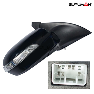 Spm xe Side gương với bìa cho Buick excelle Rear View gương body Kit 5 dòng phong cách phụ kiện 2008 9004537 9004538 - Product Image 6