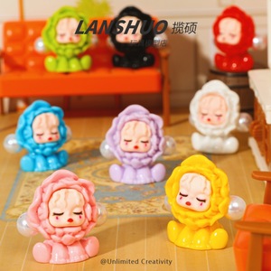 Figura de Flor de Resina Lanshuo, Miniatura 3D, Set de Joyería DIY para Niños de 7 a 12 Años - Product Image 1