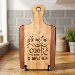 Tabla de Cortar Rectangular de Madera, Segura para Alimentos, Duradera, Sostenible, de 2.0 cm de Grosor, para Uso Doméstico y en Restaurantes, Hecha a Mano, Apta para Lavavajillas - Product Image 1