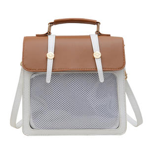 Mochila Ita ligera ajustable para mujer, bolso cruzado versátil para la escuela, Anime, Cosplay, transparente - Product Image 1