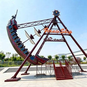 Atracción Eléctrica de <span class=keywords><strong>Barco</strong></span> <span class=keywords><strong>Pirata</strong></span> para Parques Temáticos Comerciales, Equipo de Diversión Infantil para Exteriores - Product Image 6