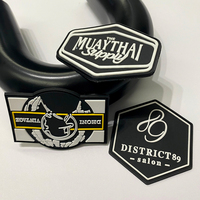 Patch en PVC en forme de cœur avec adhésif pour fixation et transfert DTF par presse à chaud pour gilets tactiques, casques, ceintures, chapeaux