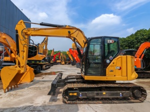 Excavadora CAT 310 Usada de Alto Rendimiento y Excelente Estado, con Bajo Número de Fallos, Piezas Hidráulicas Originales Caterpillar para Excavación de Zanjas en Caminos Agrícolas - Product Image 6