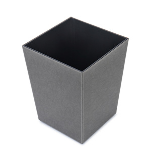 <span class=keywords><strong>Cubo</strong></span> de inodoro de cuero Pu de forma <span class=keywords><strong>rectangular</strong></span> para el hogar/<span class=keywords><strong>cubo</strong></span> de <span class=keywords><strong>basura</strong></span> de cesta de madera personalizado - Product Image 2
