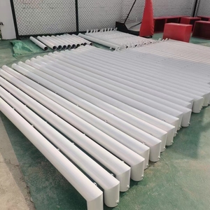 Gran oferta portería de fútbol de aluminio 11 personas 7,2*2,3 portería de fútbol y portería de fútbol de red exportación - Product Image 2
