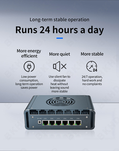 Ventilador silencioso BKHD, Mini enrutador, cortafuegos G31F 6x2,5G, Ethernet Tiger Lake Core, compatible con la red Pfsense Mikrotik VLAN VPN 1449NP - Product Image 6