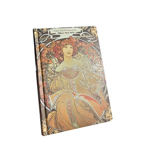Magnifique carnet à couverture rigide personnalisé de style rétro, en papier offset, pressé à froid, de haute qualité et écologique - Product Image 3