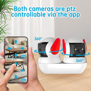 كاميرا Rscamtom داخلية بعدسة 4 ميجابكسل CMOS واي فاي مع كشف الحركة في اتجاهين إنذار صوتي يدعم بطاقة SD - Product Image 6