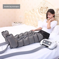 Masseur de pieds et de jambes à compression d'air à ondes complètes à 6 chambres, prix d'usine, pour la circulation sanguine