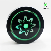 Lampe laser LED de 12 pouces, base de narguilé, éclairage vibrant, ambiance, accessoires de narguilé, bar, club, soirée, discothèques, café, fumer du shisha
