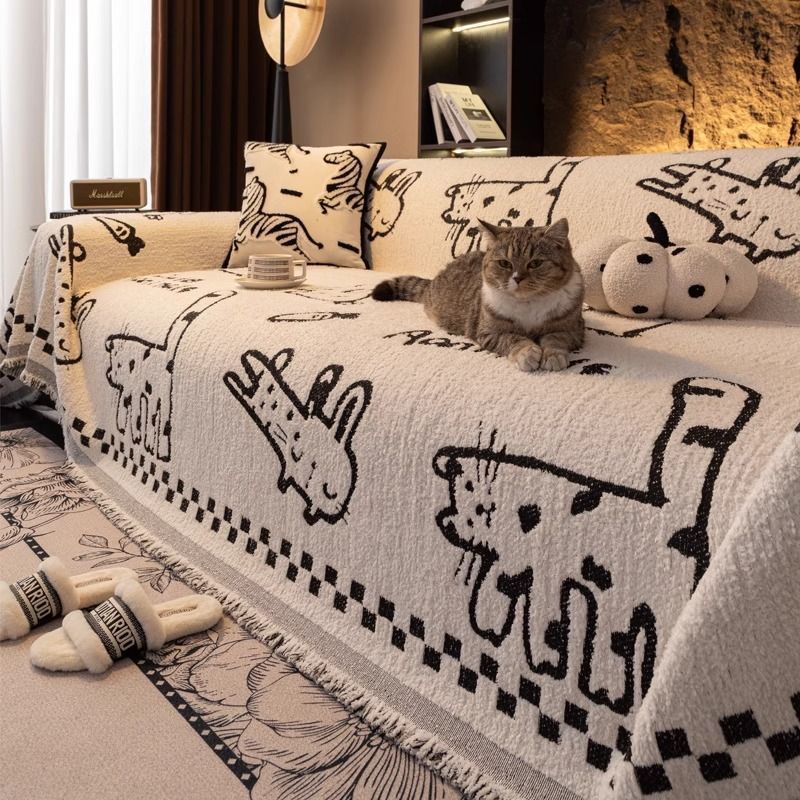 Thickened Chenille Sofa Cover Non slip