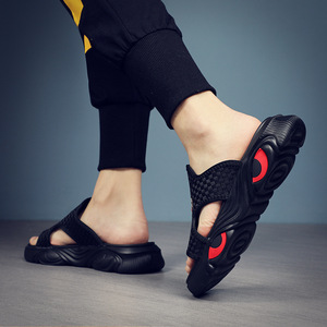 <span class=keywords><strong>Sandali</strong></span> Estivi da Uomo Taglia Grande 38-48, con Raffinato Ricamo Samurai - Product Image 3