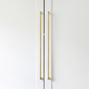 סגנון תעשייתי מקורי ריהוט ידית ידית משיכה למשוך לארון פליז יוקרה במחיר סביר ידית סאטן לידית למטבח חדר שינה - Product Image 6