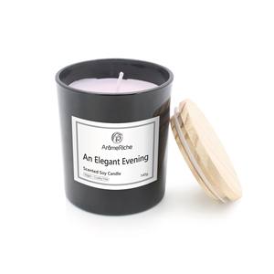 Natural <b>Perfume</b> Family Dried Flower Lavender Rose Environmental Protection Private Label <b>Coconut</b> Shell Soy Wax Elegant Handmade - Product Image 3