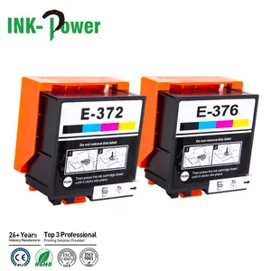 T372 T37200 372 376 T376 T37600 Kartrid Tinta Cartucho Inkjet Kompatibel Warna untuk Epson PictureMate PM520 PM525 Printer