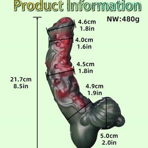 Vibrador de Silicona de Fantasía al por Mayor, Estimulador de Punto G para Orgasmos Femeninos, 10 Modos, Carga USB, Vibración Anal, Artículos Sexuales para Adultos 18+ - Product Image 6