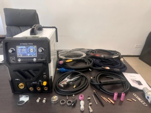 Machine à souder VECTOR <span class=keywords><strong>MIG</strong></span> <span class=keywords><strong>TIG</strong></span> Plasma MMA 220V/110V pour usage professionnel <span class=keywords><strong>et</strong></span> bricolage CTM250PRO Marque allemande - Product Image 2