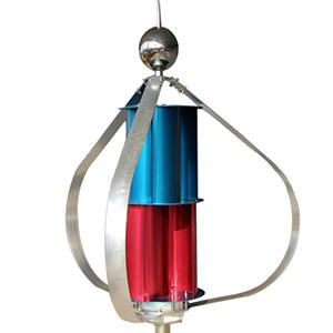 Aspas de Ventilador de Alta Velocidad Luvorb, Generador de Turbina Eólica <span class=keywords><strong>VAWT</strong></span> de 12/24V/48V 300W 400W, Energía Solar Híbrida para Uso Doméstico IP54 - Product Image 3