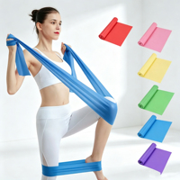 Banda de Resistencia TPE Personalizada con Logotipo para Ejercicios de Yoga, Pilates, Entrenamiento de Fuerza, Fitness y Fisioterapia en Casa o al Aire Libre
