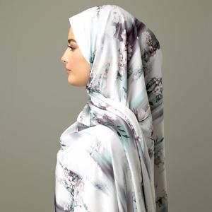 2026 Trendy Muslim <b>Print</b> Modal Hijab Custom Logo Breathable Customizable Soft Elegant <b>Islamic</b> Durable Lightweight - Product Image 2
