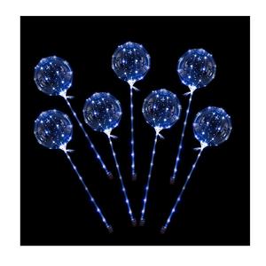 Decoración Romántica Inflable para Fiestas, Ramadán Mubarak, Globo Transparente con Luz LED Intermitente, Globo Burbuja <span class=keywords><strong>Bobo</strong></span> para Ramadán - Product Image 6