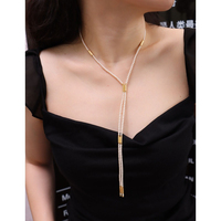 Collier vintage français en imitation perles, chaîne de perles faite à la main multi-positions, bijoux pour femmes, à porter au quotidien