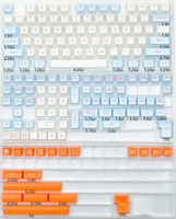 GMK Double Shot PBT SA Profile DIY Keycaps Set ISO Enter Keys for Mechanical Keyboard