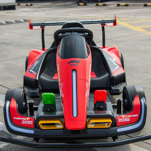 Go-Kart Eléctrico Infantil de Carreras F1, Juguete para Niños de 5 a 7 Años, Adultos, Vehículo Montable para Padres e Hijos con Control Remoto, Cuatro Ruedas, Plástico - Product Image 4
