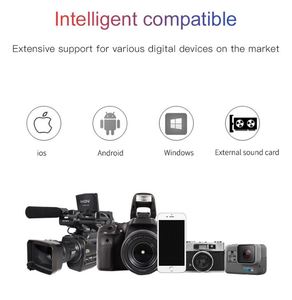 Studio De haute Qualité Téléphone Intelligent Rapport Pistolet Caméscopes Mini Micro Minigun Micro - Product Image 3