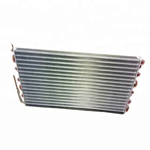 Hydrophilic foil condenser copper tube air cooled evaporator