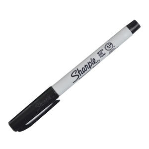 <span class=keywords><strong>Sharpie</strong></span>パーマネントマーカー、0.5mm超ファインチップマーカー、クイックドライ、フェード耐性アーティスト用描画、着色 - Product Image 1