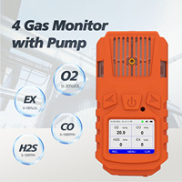 Beli Terbaik detektor kebocoran Gas portabel nirkabel Monitor Gas CO O2 H2S EX peralatan pengujian Gas untuk ruang terbatas