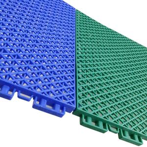 Revêtement <span class=keywords><strong>de</strong></span> sol intérieur en vinyle au design moderne, épaisseur 14,5 mm, matériau PP, réduction du bruit pour terrain <span class=keywords><strong>de</strong></span> basketball et entrepôt, style moderne - Product Image 4