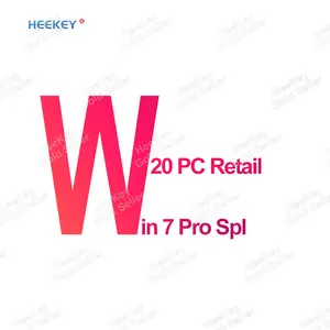 Genuine W in 7 Professional Sp1 20 pc Retail License 100% Online Activation Key Send by Email Or Chat