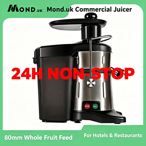 เครื่องคั้นน้ำผลไม้แบบแรงเหวี่ยง Mond.uk 700W สำหรับใช้ในเชิงพาณิชย์ คั้นผลไม้ทั้งลูก แยกกากอัตโนมัติ เหมาะสำหรับโรงแรม ร้านอาหาร บริการจัดเลี้ยง และร้านกาแฟ - Product Image 1