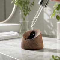 Diffuseur d'huiles essentielles en bois de noyer noir en gros, diffuseur d'arômes naturel en bois, purificateur d'air parfumé pour la maison, le bureau et la chambre