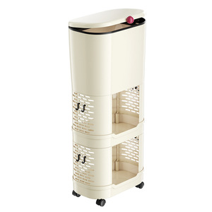 Kitchen Trash Can Storage Rack 12L Above Heightened Design For Easy Waste Disposal Kitchen Use - Product Image 4